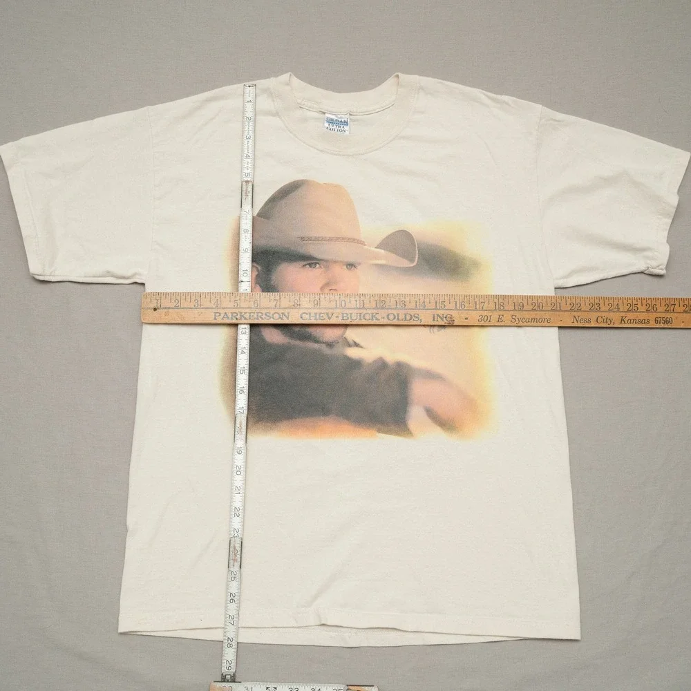 2000s Gary Allen On Tour Concert Big‎ Face T Shirt Merch Rap Tee Adult L